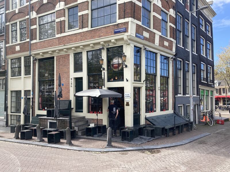 A brown bar in the Jordaan area of Amsterdam