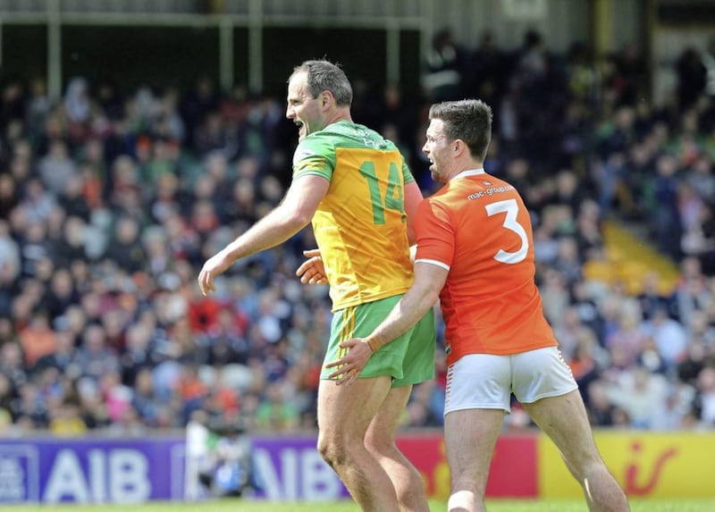 Donegal and Armagh have been paired off together for the second time in just seven weeks. Picture by Margaret McLaughlin 