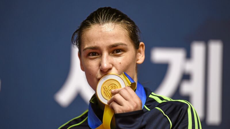 Katie Taylor was among the first Olympic medallists in women's boxing&nbsp;