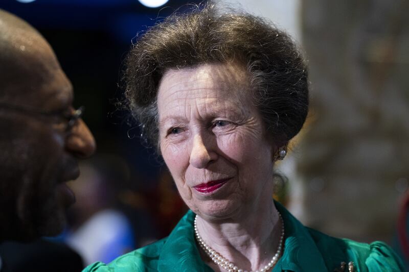 The Princess Royal was staying at Balmoral when Queen Elizabeth died