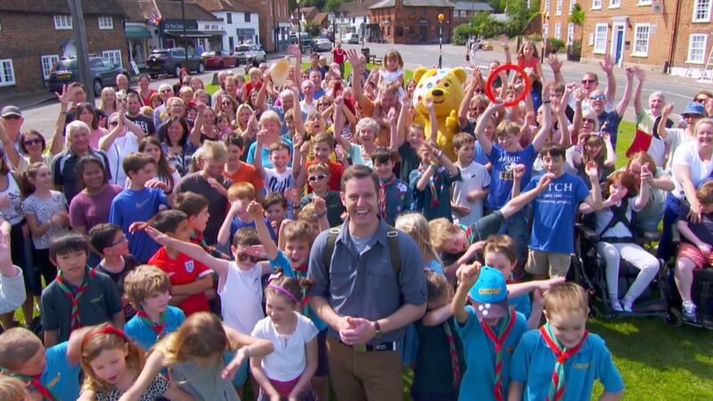 It is the third time that Countryfile has held its Ramble for BBC Children In Need.