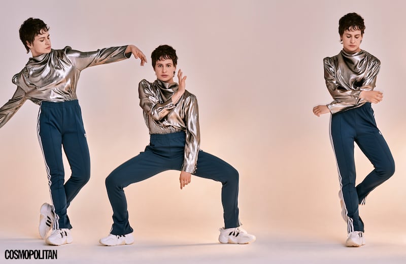 Christine And The Queens in Cosmopolitan 