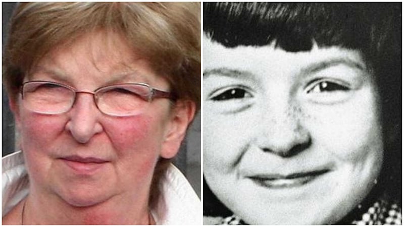 &nbsp;Jennifer Cardy's mother Patricia and her daughter who was nine when she was abducted and murdered by Robert Black