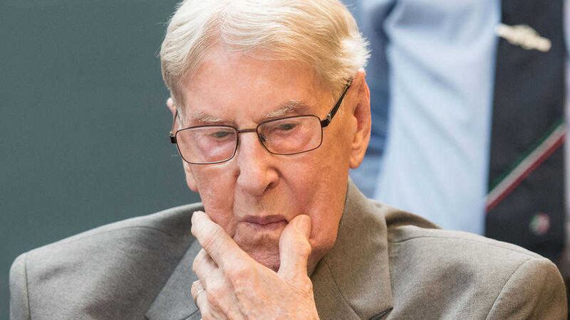 Former SS sergeant Reinhold Hanning. Picture by Associated Press