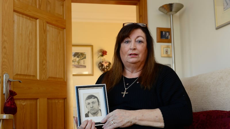 Pacemaker Press 21-09-2018: Patricia McVeigh believes her father Patrick McVeigh was shot dead by members of the British army's Military Reaction Force (MRF) in May 1972. Mr McVeigh ( 44) was killed at the junction of Riverdale Park South and Finaghy Road North in Belfast.
Picture By: Arthur Allison.
08/02/2024
An Army veteran is to be charged with the murder of a man and the attempted murder of six others in Belfast during the Troubles more than 50 years ago.
Three other former soldiers will also face prosecution for attempted murder.
The move was announced by the Public Prosecution Service (PPS) after examining evidence submitted following a police investigation.
Due to the timing of the decisions, the cases are not affected by the Legacy Act.
From later in 2024, the Legacy Act will offer amnesties in Troubles cases.
A veteran referred to as Soldier F will face a charge of murdering Patrick McVeigh, 44, at Finaghy Road North in May 1972.