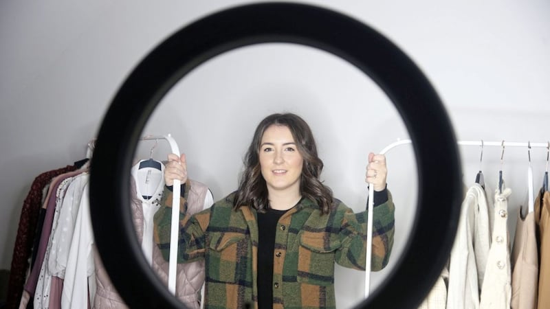 Tierna McComb from Ballymartin, who has overcome personal tragedy to start her own online fashion business called The Cyber Closet. Pictures by Mal McCann
