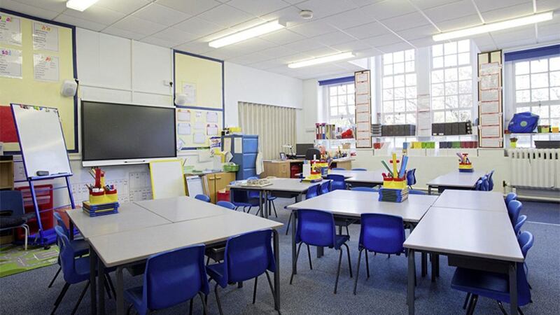 Some staff at a Belfast primary school are to go on strike tomorrow 
