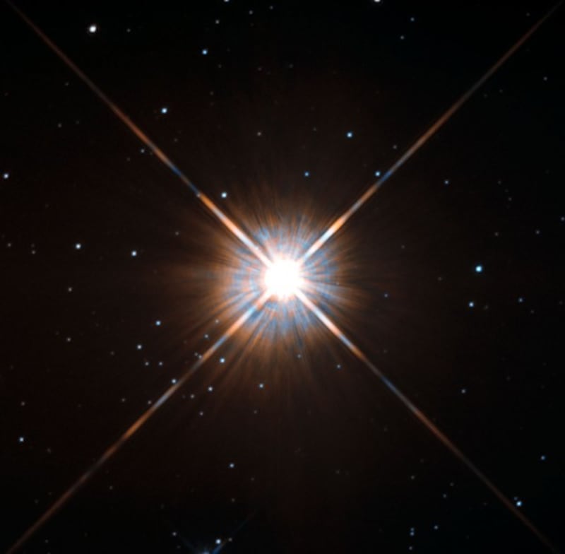 Proxima Centauri taken by Hubble Telescope.