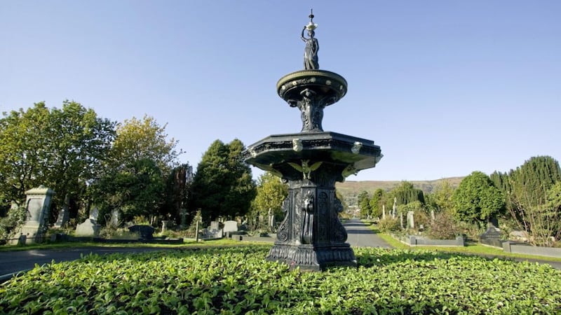 Belfast City Cemetery Fountain. Picture by Belfast City Council/ HLF 
