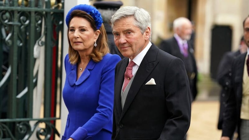 Michael and Carole Middleton founded Party Pieces (Andrew Milligan/PA)
