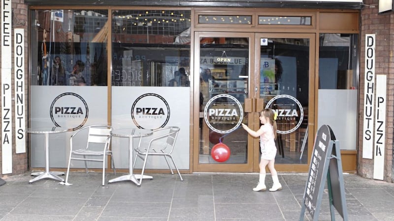Pizza Boutique in Belfast is a pop-up satellite of the original shop in Hillsborough Picture: Matt Bohill 