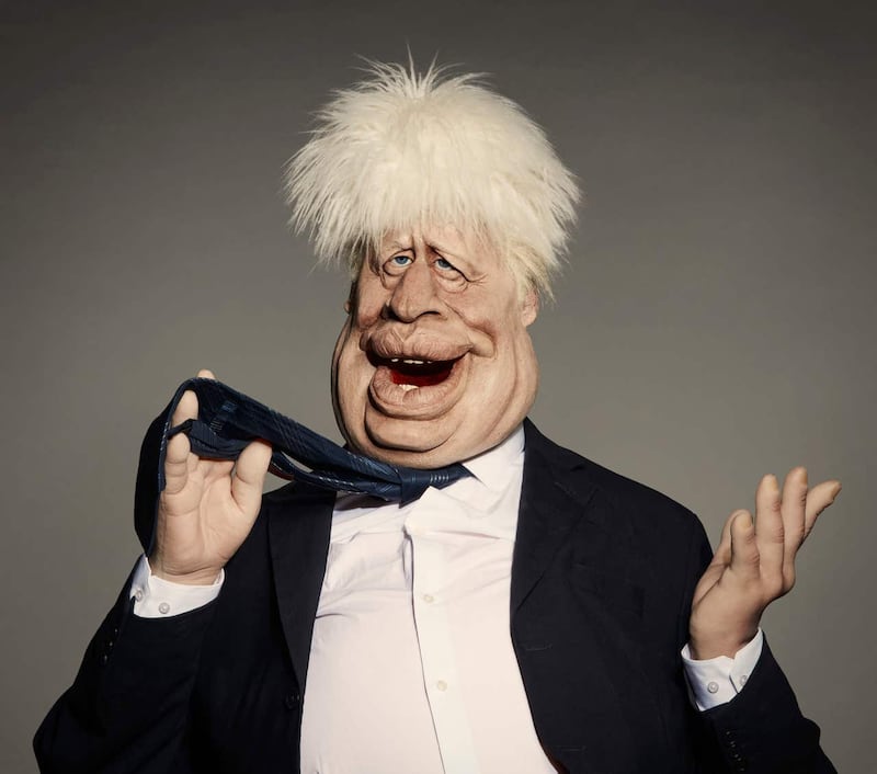 Boris Johnson puppet 