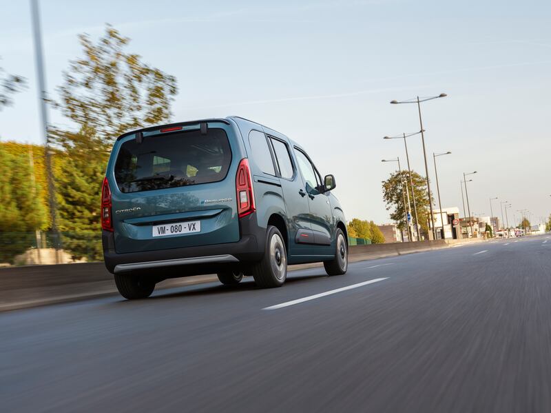 The e-Berlingo now boasts a range of up to 198 miles. (Citroen)