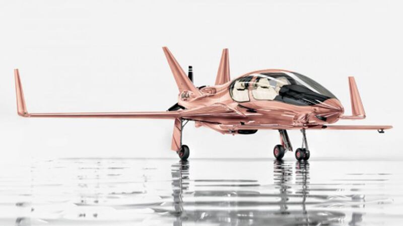 Rose gold Cobalt Valkyrie-X private plane will set you back &pound;1.17m&nbsp;