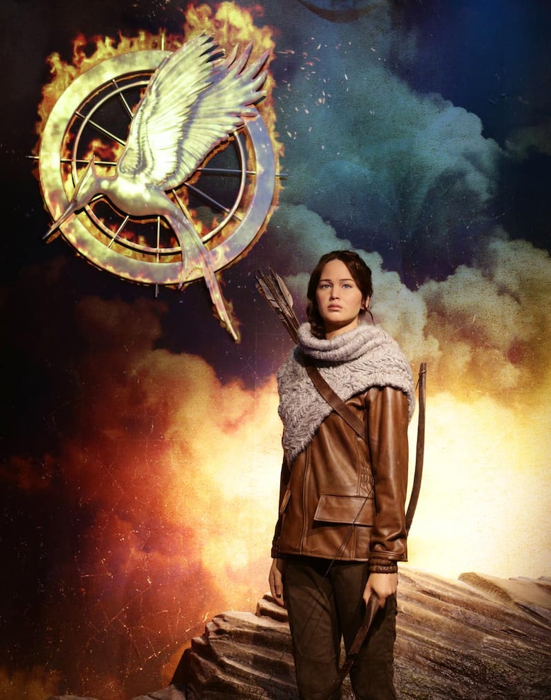 Hunger Games wax figure at Madame Tussauds – London