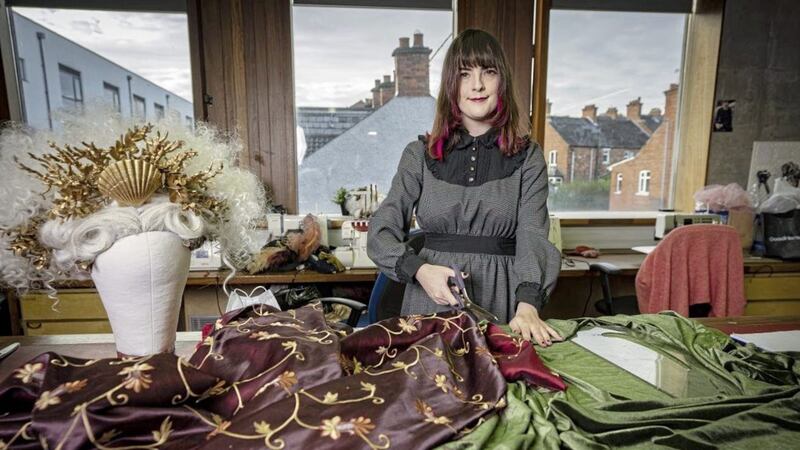 Costume assistant and textile artist Sarah Carey from Newtownabbey will use her funding towards expert training in shoemaking 