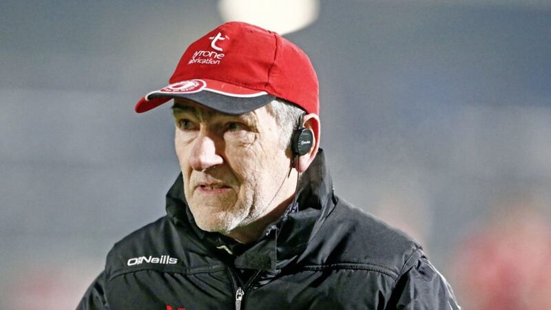 Tyrone manager Mickey Harte had floated the possibility of a boycott of television coverage in February 2010 Picture by Philip Walsh 