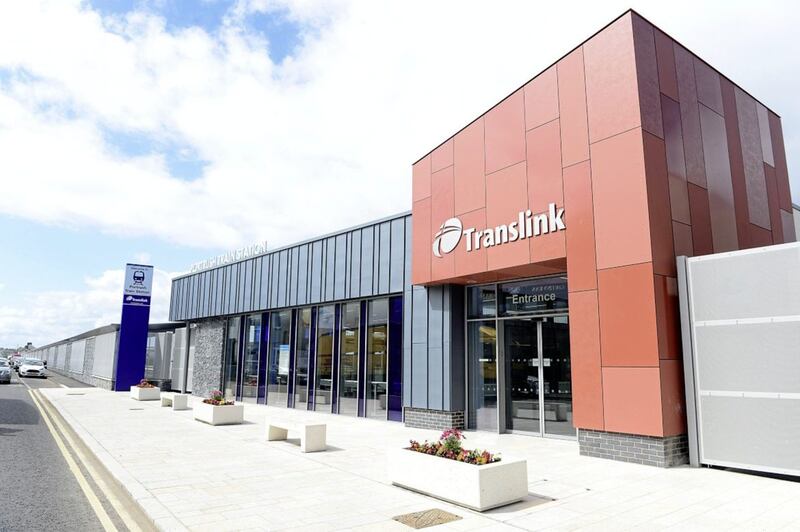 The new &pound;5.6m train station in Portrush   