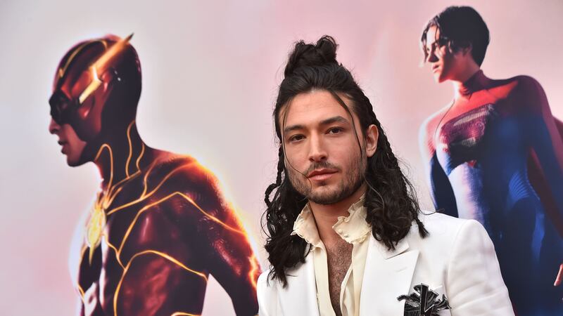 The actor, who identifies as they/them, attended the Los Angeles premiere of The Flash on Monday.