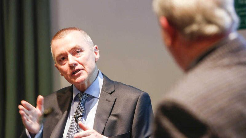 IAG chief executive Willie Walsh at the PKF-FPM Leadership Talk in association with Ulster University Business School