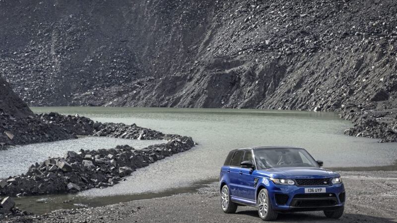 Nothing really slows down the Range Rover Sport SVR 