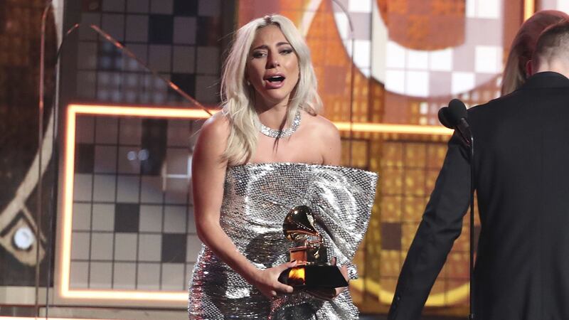 They won the prize for best pop duo/group performance for Shallow.