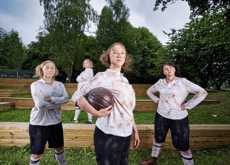 Rough Girls tells the story of the Belfast women who stepped on to the football pitch in the years after the First World War 