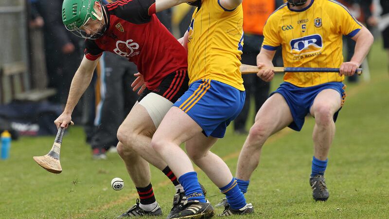 Despite Roscommon being in a much better position geographically to benefit from the special eligibility rules, Down were able to overcome them in Ballycran last Saturday <br />Picture by Philip Walsh &nbsp;