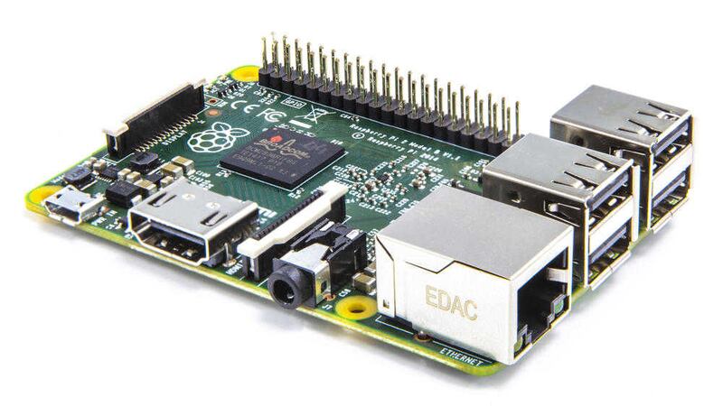 This is what a Raspberry Pi looks like 