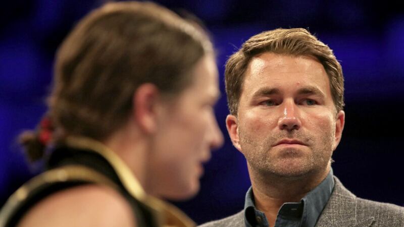 Promoter Eddie Hearn has confirmed that Katie Taylor&#39;s long-anticipated homecoming fight will not take place at Croke Park, with Dublin&#39;s 3Arena the likely destination. Picture by PA 