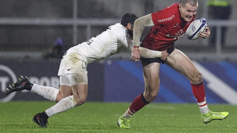 Jacob Stockdale returns for Ulster tonight after an horrendous year struggling with injury 