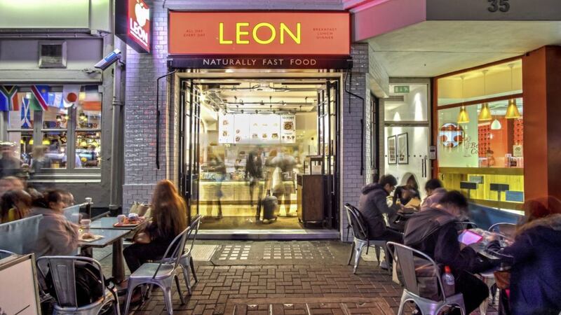 Healthy fast food chain Leon has said Northern Ireland is included as part of Irish expansion plans 