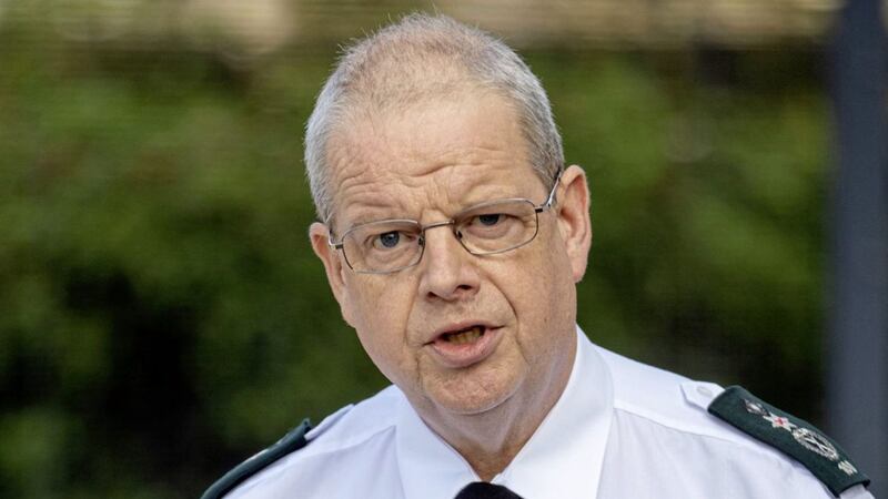 PSNI Chief Constable Simon Byrne. Picture by Liam McBurney/PA Wire 