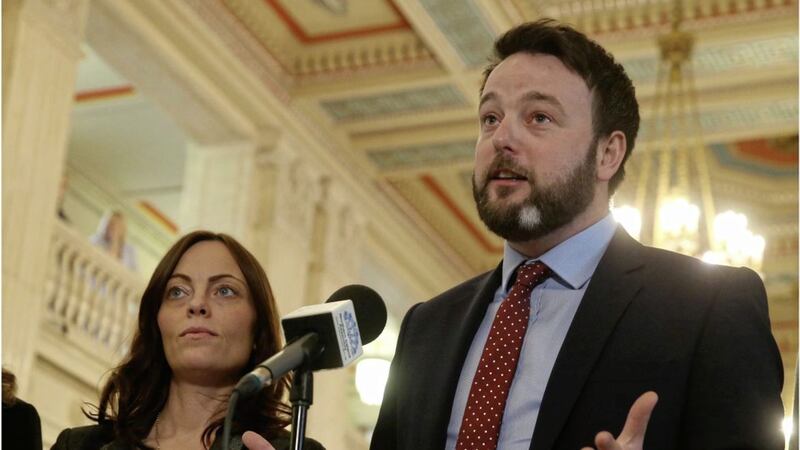 Colum Eastwood has proposed non-aligned candidates in the pro-Remain constituencies. Picture by Hugh Russell 
