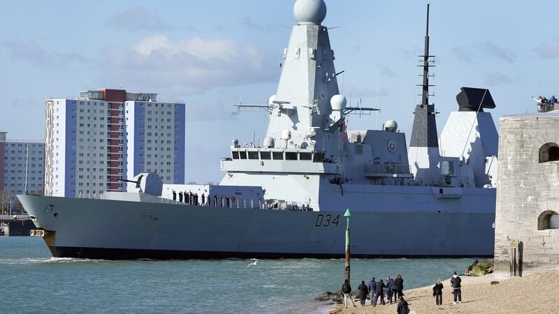 The Royal Navy’s HMS Diamond has joined a task force to protect shipping