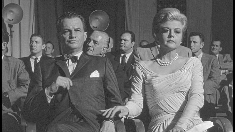 James Gregory and Angela Lansbury in The Manchurian Candidate 