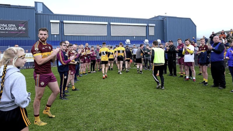 Corrigan Park has played host to major county and inter-county games in recent years due to the closure of Casement Park Picture by S&eacute;amus Loughran 