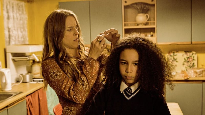 Kelly Gough (left) and Grace Fleming star in Storyland short Cry Rosa 