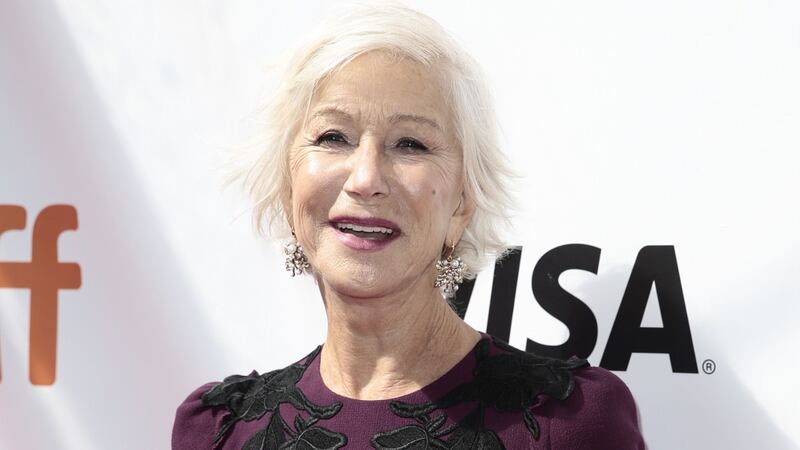 Dame Helen Mirren premiered her latest film, The Leisure Seeker, at the Toronto International Film Festival.