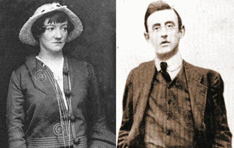 Grace Gifford and Joseph Plunkett were married in Kilmainham jail in Dublin shortly before his execution for his part in the 1916 Rising