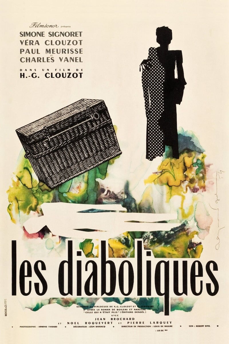 The poster for Les Diaboliques