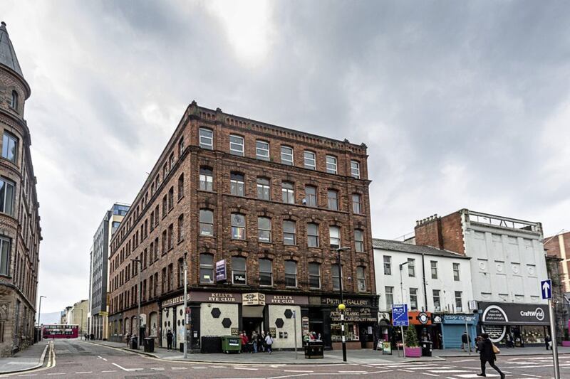The Victorian-era building on Belfast&#39;s Queen Street. 