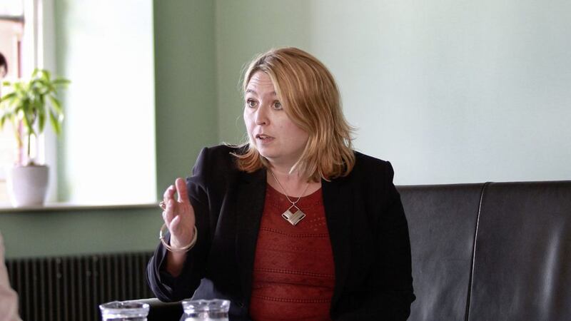 Secretary of State Karen Bradley plans to attend this year's All-Ireland football final. Picture by Margaret McLaughlin<br />&nbsp;