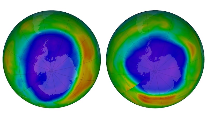 At its worst in the late 1990s, about 10% of the upper ozone layer was depleted.