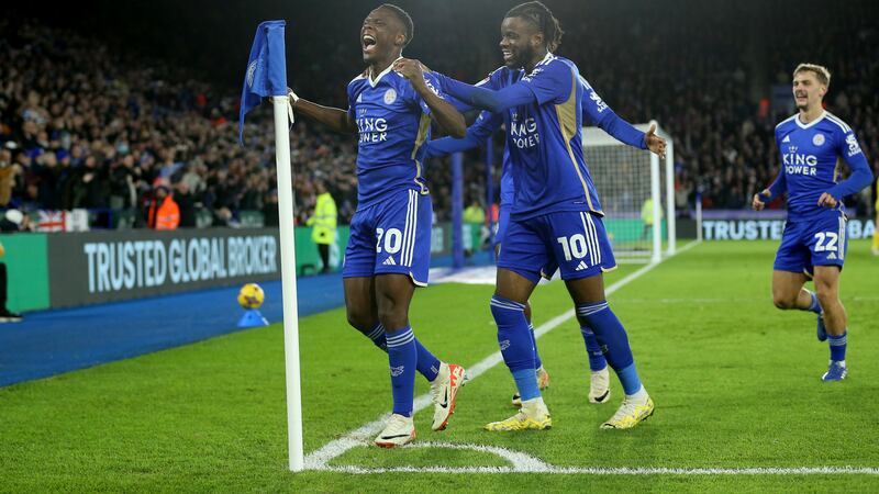 Patson Daka bagged a brace for Leicester