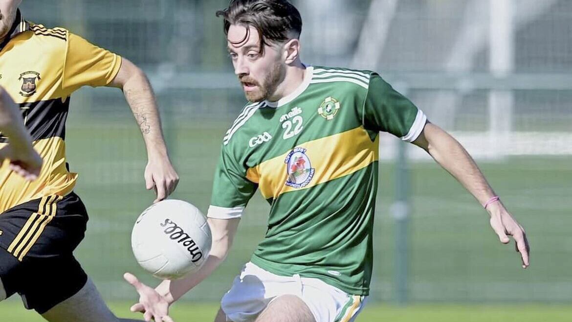 Piaras Donaghy, Pearses club captain, will lead the north Belfast club into Sunday&#39;s Ulster JFC tie with Newtownbutler First Fermanaghs Picture courtesy of Bert Trowlen 