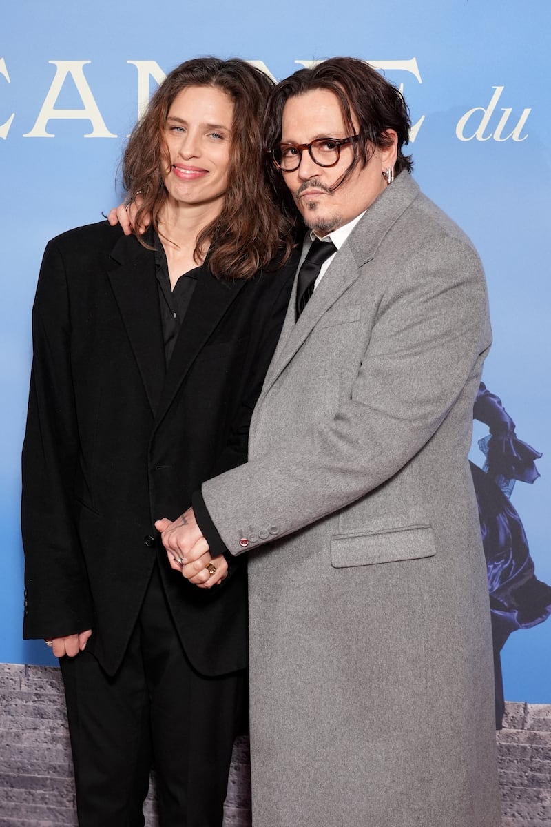 Maiwenn and Johnny Depp