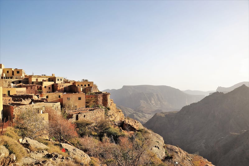 Hilltop Village in Jebel Akhdar, Oman (Alamy/PA)