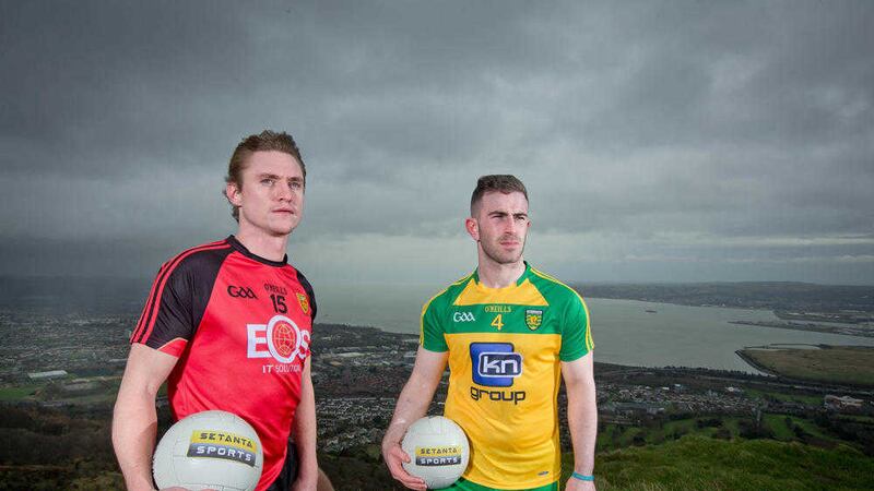 Down&#39;s Caolan Mooney and Donegal&#39;s Patrick McBrearty will go head to head on Saturday night at Pairc Esler in the opening round of Division One games at 7pm which will be shown on Setanta Sports 1. Throughout the course of the competition, Setanta Sports will bring 17 exclusively live games to viewers across Ireland. 