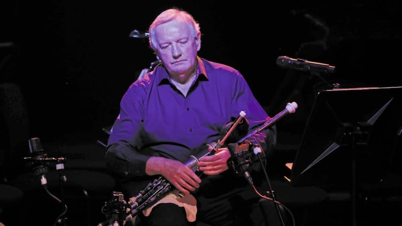Tributes have been paid to uilleann piper Liam O&#39;Flynn, best known for his solo music and work with traditional group Plaxty. Picture by Niall Carson/PA 